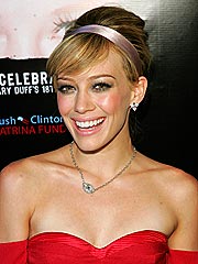 Hilary Duff's Birthday in Bed