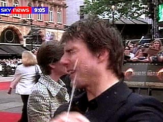 Pranksters Soak Tom Cruise in London