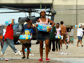 People Hurricane Katrina