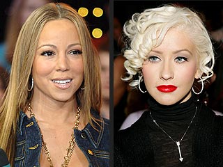 Christina Aguilera, Mariah Carey Trade Barbs