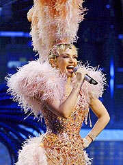 Kylie Minogue Dazzles in Stage Return