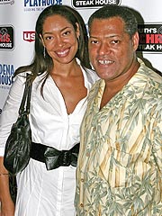 Laurence Fishburne, Gina Torres Expecting