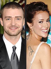Justin Timberlake 'Courts' Alyssa Milano, Eva Longoria