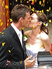 Claire Forlani, Dougray Scott Get Married