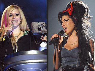 Amy Winehouse Surfaces, Avril Lavigne Wins at MTV Europe Awards