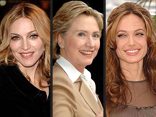 Hillary, Meet Your New Cousins: Angelina and Madonna