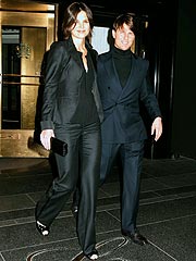Katie Holmes in Heels Hours After Marathon