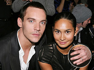Jonathan Rhys Meyers Sports Ring on His Left Hand