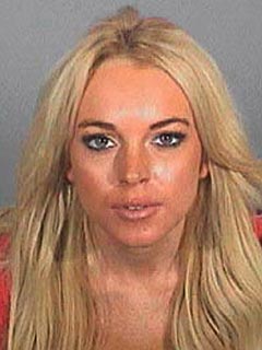 Lindsay Lohan Checks In and Out of Jail