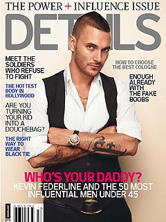 Kevin Federline Lands Cover of Details Magazine's 'Power List'