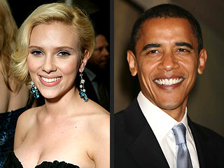 Scarlett Johansson: 'I Am Engaged to Barack Obama'
