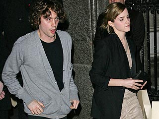 Emma Watson & Rocker Johnny Borrell: Just Hanging Out