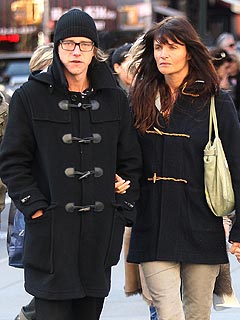 Helena Christensen Steps Out with Interpol Rocker