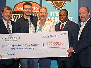 Justin Timberlake Donates $200,000 to His Hometown