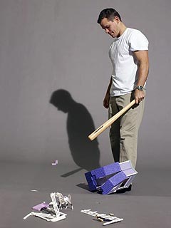 FIRST LOOK: Matt Damon Stands Up (and Breaks Toys) for Darfur