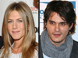 Jennifer Aniston On the Town with John Mayer