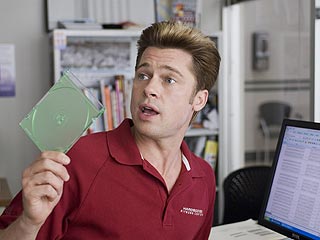 Brad Pitt's Look: Computer Geek Chic