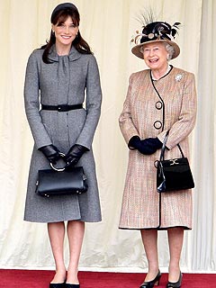 Carla Bruni-Sarkozy Opens Up about Visit with Queen