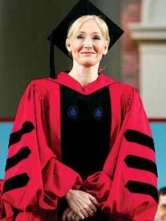J.K. Rowling to Harvard Grads: Giving's a Gift