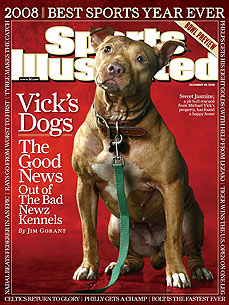The Harrowing Tale of Michael Vick's Dogs Make Cover of Sports Illustrated