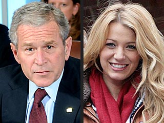 Poll: President Bush vs. Gossip Girl‘s Serena?