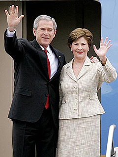 The Bushes Settling Into Post-White House Life
