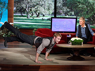 Kellan Lutz Finds Himself in a Naked Pickle