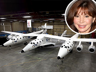 Victoria Principal Prepares to Blast into Space
