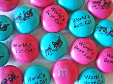 Put Your Pet's Face on M&M's!