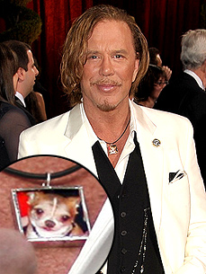 Get Mickey Rourke's Oscar Night Loki Necklace