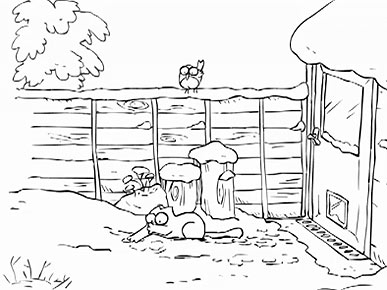 Thursday's Funny Video: Simon's Cat Discovers Snow!