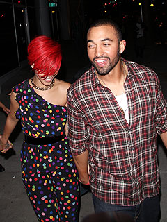 Rihanna's Post-Concert Party (and Snuggle) with Matt Kemp