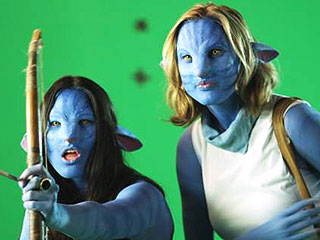 Olivia Munn Has the Blues – Literally! – in Avatar Parody | Olivia Munn
