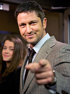 Gerard Butler's Leisurely Dinner