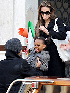 The Jolie-Pitts Enjoy Sweet Times in Venice