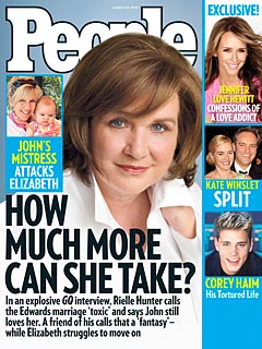 Elizabeth Edwards 'Disgusted' by Rielle Hunter's Photos but Has Moved On