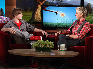 Justin Bieber Dodges Ellen's Dating Questions – and Her Scissors