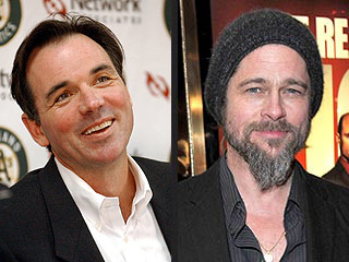 Brad Pitt Is Warming Up for the Big Shave