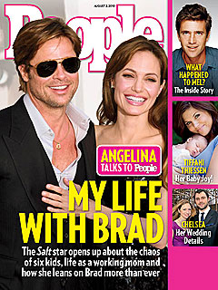 Angelina Jolie on Brad Pitt: We Have Each Other's Backs | Angelina Jolie, Brad Pitt