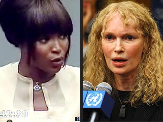 Mia Farrow Calls Naomi Campbell's Blood Diamonds Story a Lie