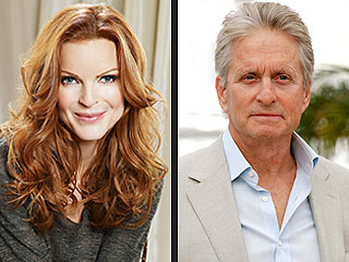 Marcia Cross Says Michael Douglas's Cancer Fight  Gives Her Hope