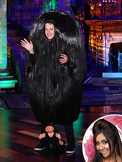 Ellen DeGeneres Snooki Costume Halloween