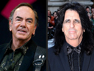 Rock and Roll Hall of Fame Inductees: Neil Diamond, Alice Cooper