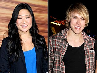 Glee's Jenna Ushkowitz & Chord Overstreet Three-Minute Party Lap