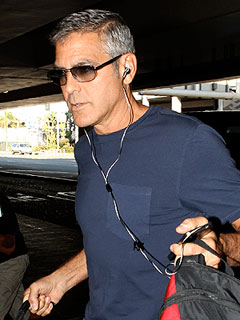 George Clooney Invites New Ladylove Stacy Keibler Home