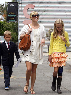 Reese Witherspoon Hosts a Family Lunch in L.A.