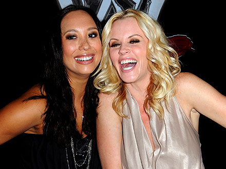 Jenny McCarthy & Cheryl Burke Show Off Their Dance Moves in L.A.