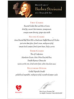 Grammys 2011: Barbra Streisand MusiCares Dinner