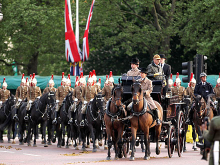 Royal Wedding Dress Rehearsal Outside Westminster Abbey