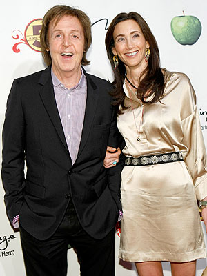 Paul McCartney and Nancy Shevell Celebrate Love